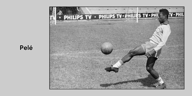 Pelé-uno dei migliori calciatori brasiliani