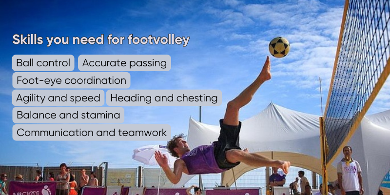 Habilidades necesarias para el footvolley